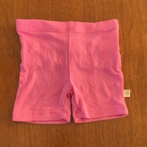 🍊5/$25 NWOT Milkberry Pink Kids Shorts size 6-9m